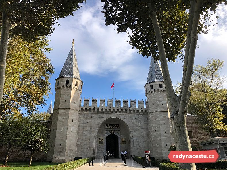 Brána do Paláce Topkapi