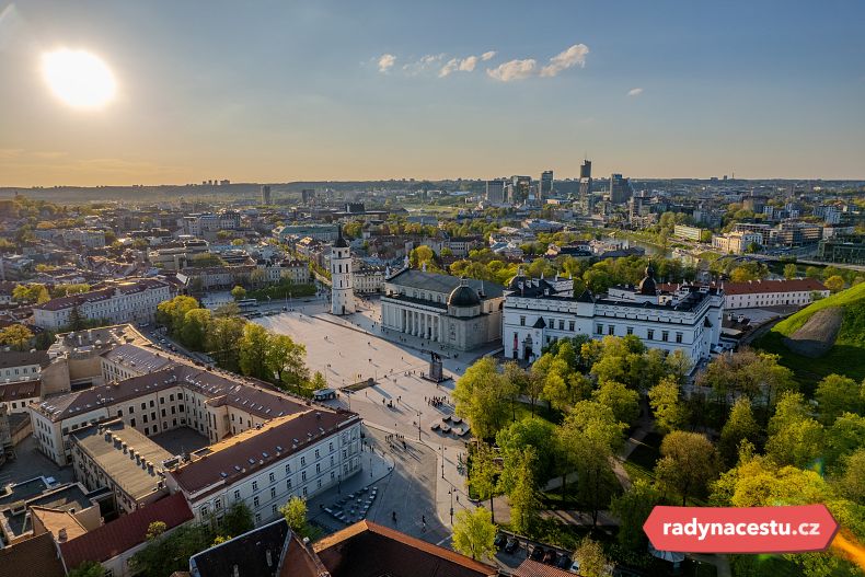 Villnius se pyšní titulem Zelené město Evropy.