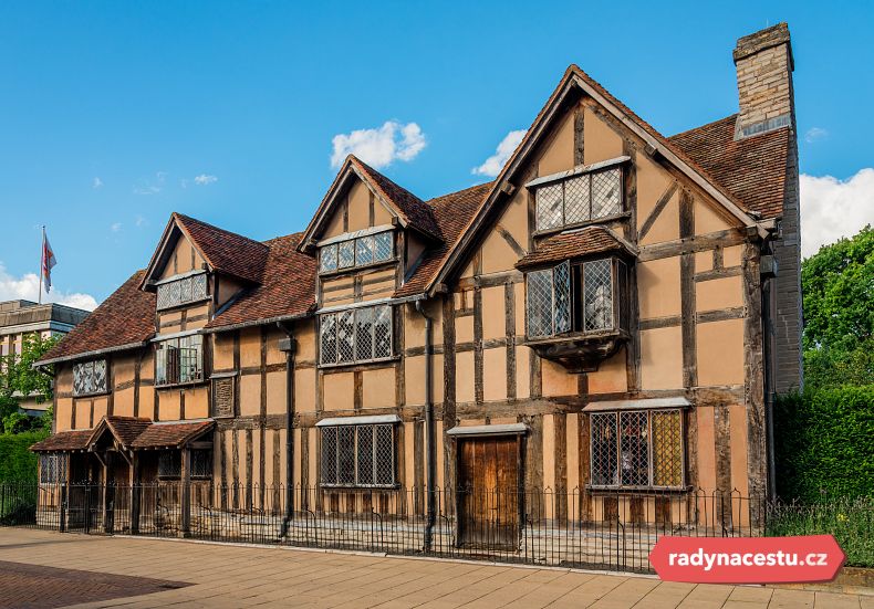 Rodný dům Williama Shakespeara ve Stratfordu