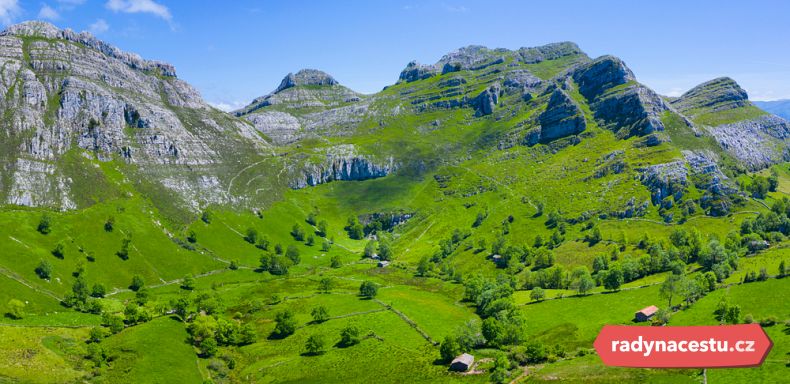 Malebné pastviny Pasiegas