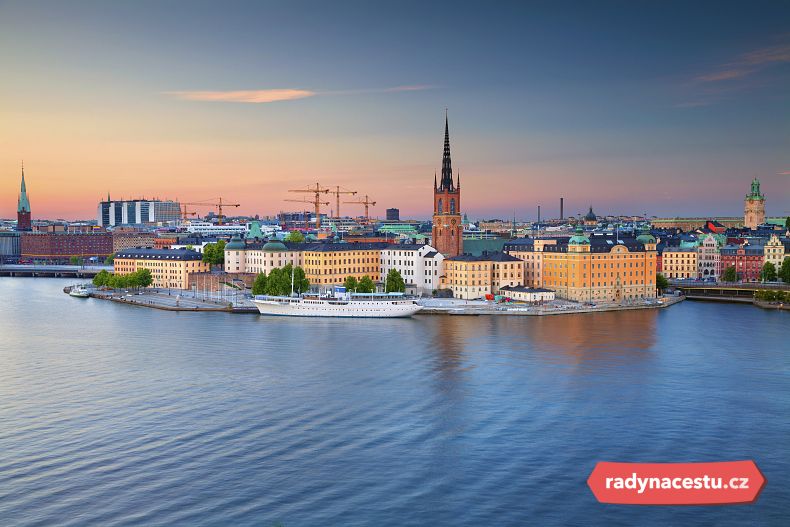 Malebné panorama Stockholmu si rozhodně prohlédněte také z vody