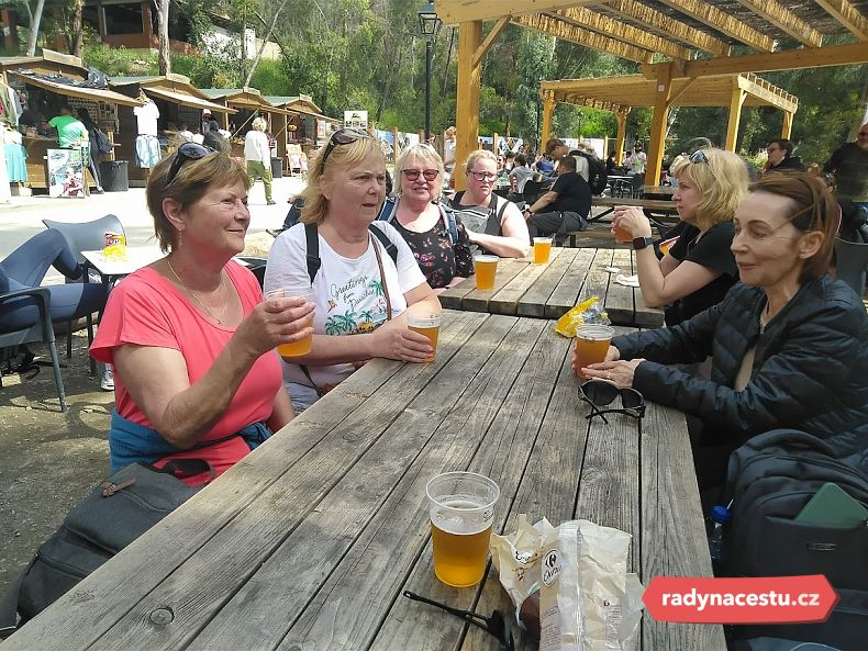 Zasloužená odměna v podobě piva