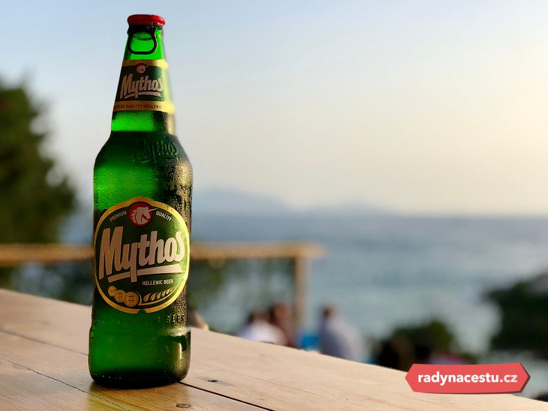 Řecké pivo Mythos