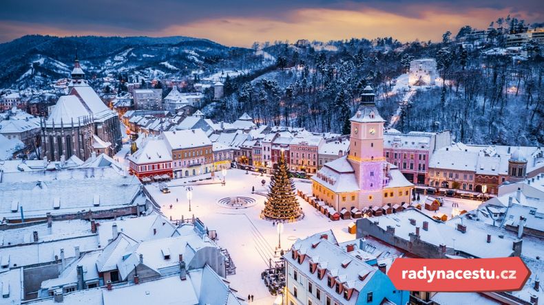 Brašov je v zimě kouzelný