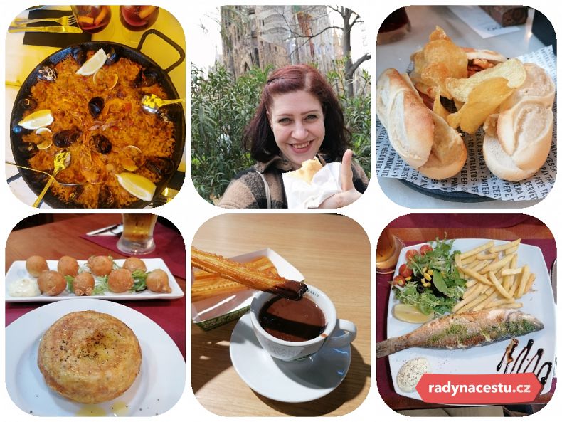 Ochutnávka španělské kuchyně – paella, torilla de patata nebo churros.