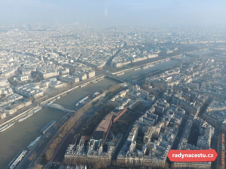 Výhled na Paříž