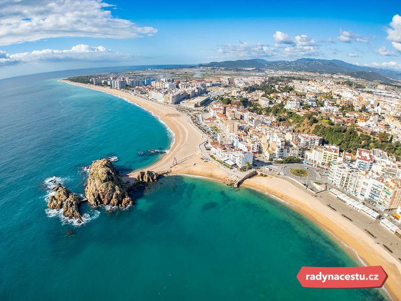 Pláže na pobřežích Costa Brava