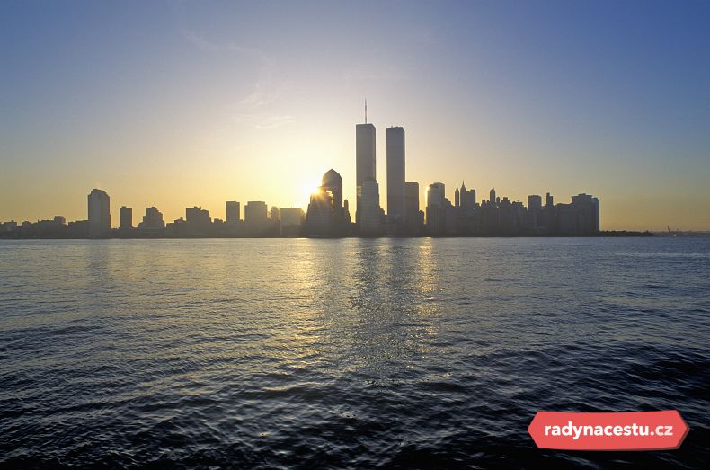 Původní panorama New Yorku s Dvojčaty