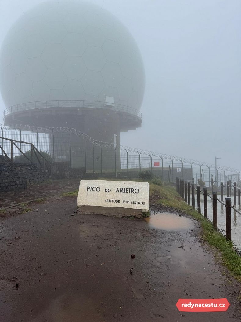 Na nejvyšším vrcholu nám počasí nepřálo