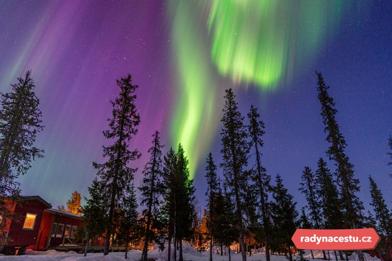 Úchvatná polární záře