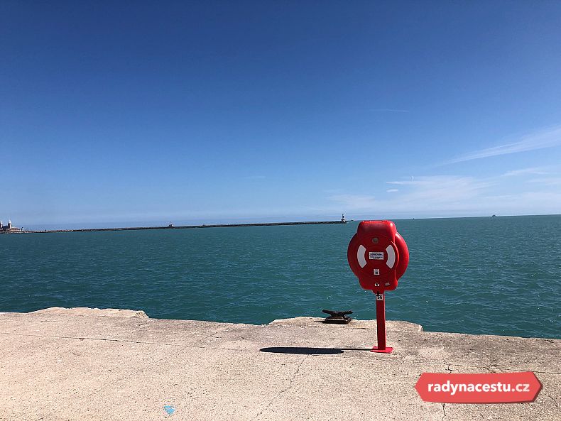 Pohled na Michiganské jezero