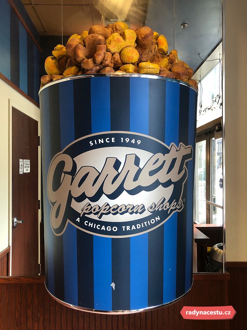 Popcorn z Chicaga Garret