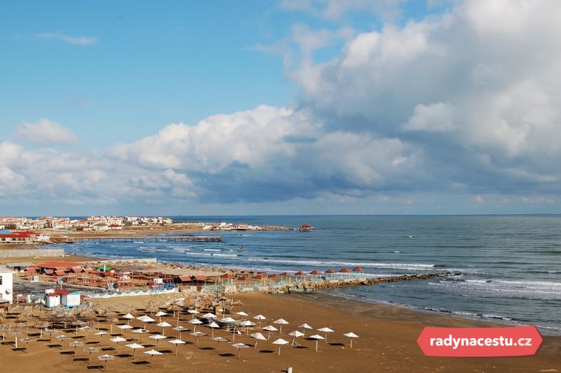 Pláže u Kaspického moře