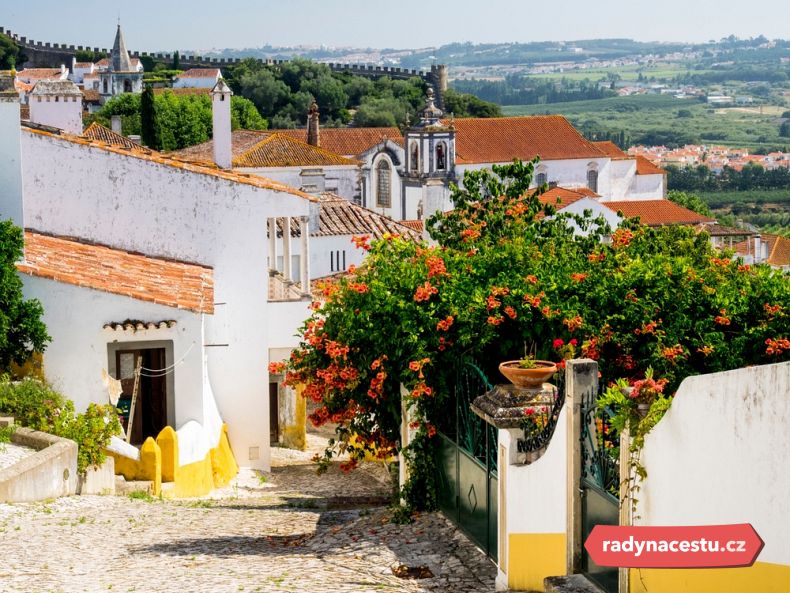 Krásné uličky v Óbidosu