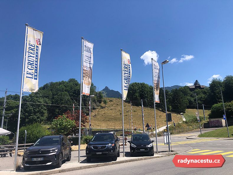 Slavná sýrárna Gruyéres