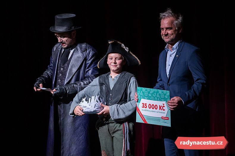 Losování poukazu za 35 000 Kč na cesty