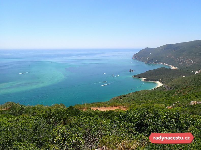 Nádherné portugalské pobřeží