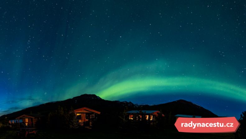 Polární záře na Islandu