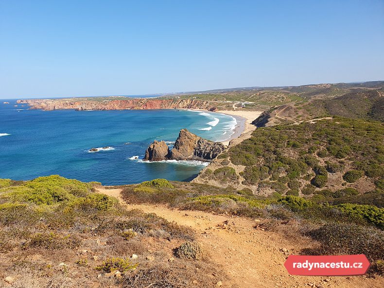 Úžasné výhledy na trase Rota Vicentina
