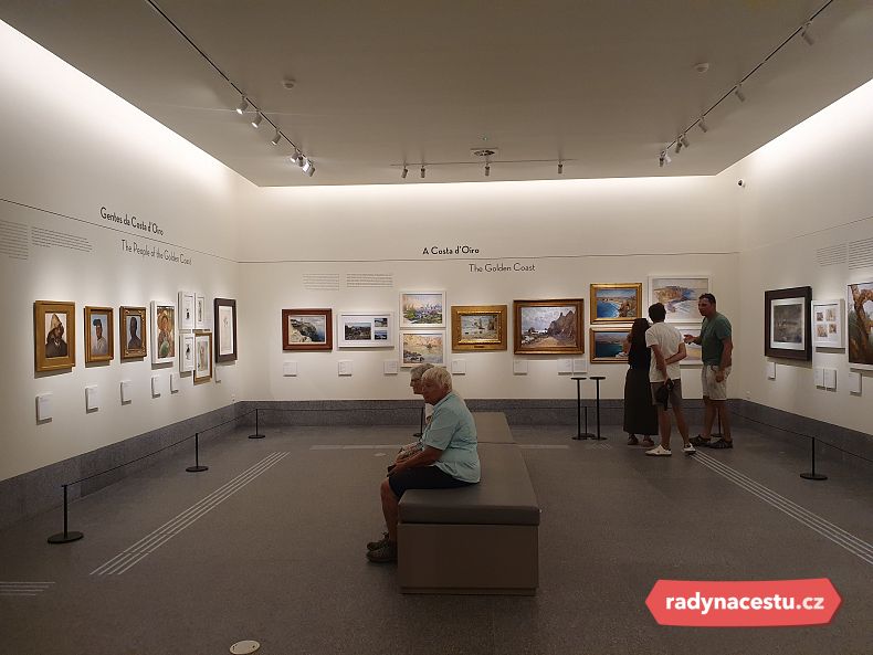 Expozice muzea ukrytá v malebném kostele Sv. Antónia v Lagosu