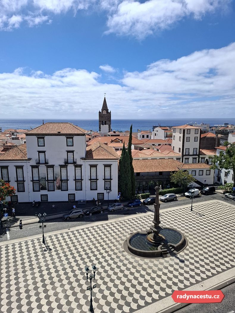 Náměstí Praça do Município pohledem z věže jezuitské koleje