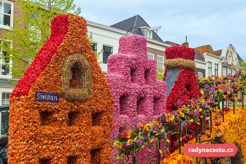 Květinový průvod v Nizozemsku