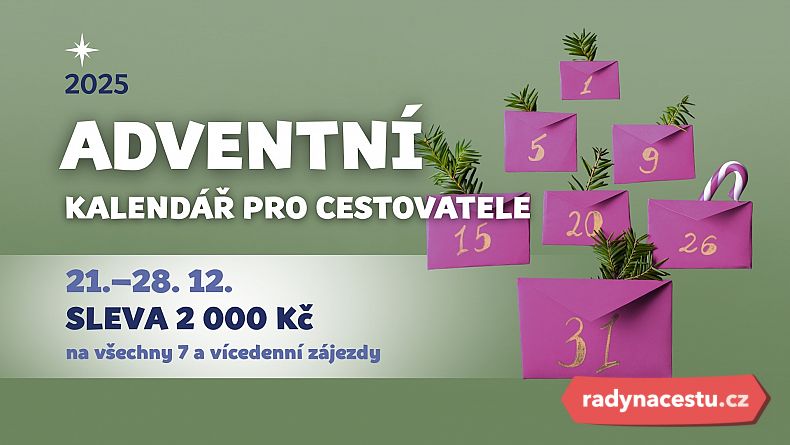 Adventní kalendář – sleva 2 000 Kč