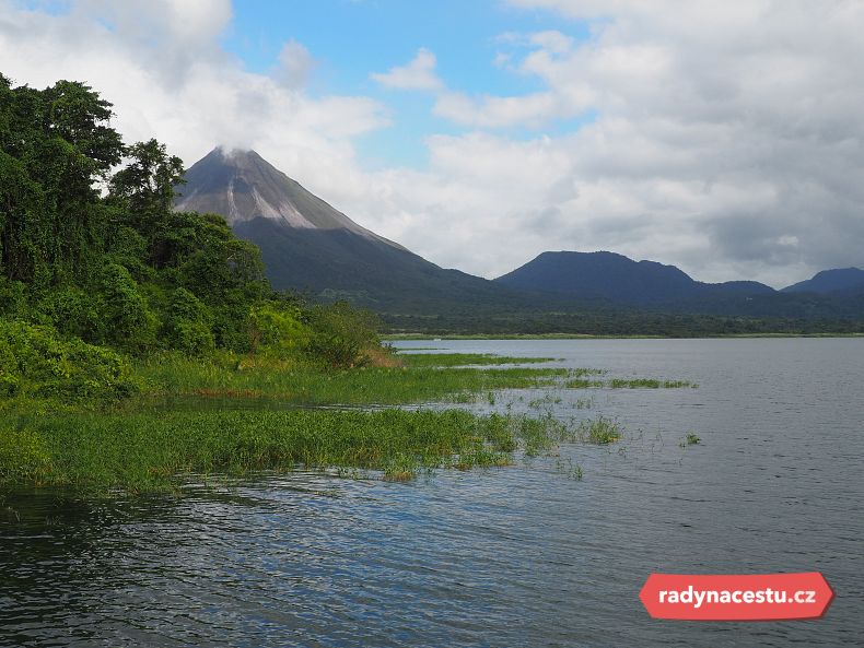 Arenal sopka na Kostarice