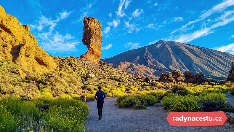 Vrchol sopky Pico del Teide
