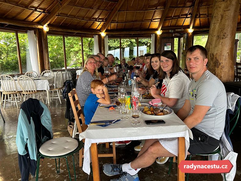 Společná večeře s češkou Lenkou, která na Azorech žije...