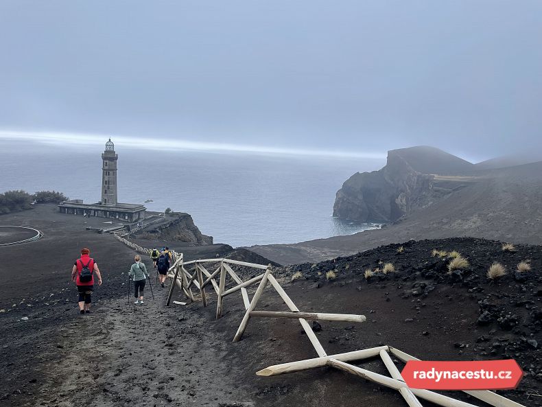 Maják na mysu Capelinhos