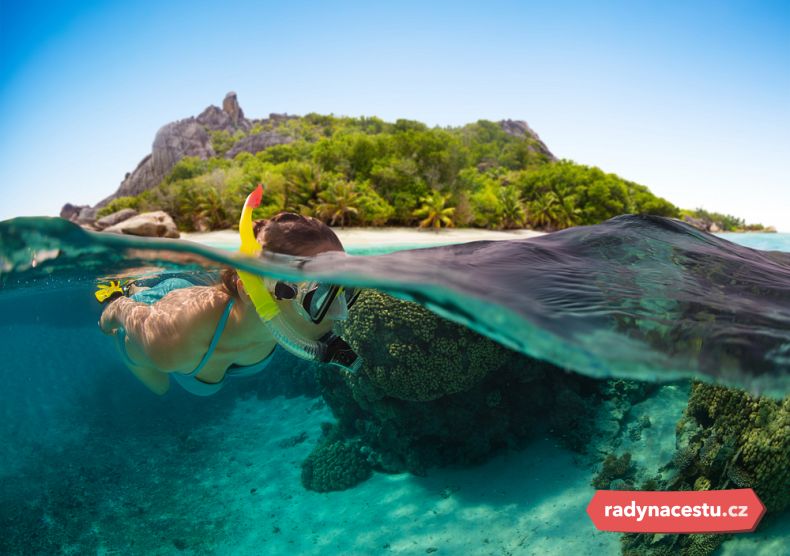 Užijte si šnorchlování plnými doušky
