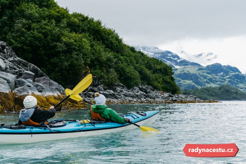 Adrenalin můžete zažít při kajakování