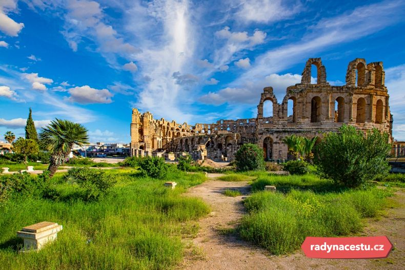 Dnešní El Jem stojí na místě starověkého Thysdru
