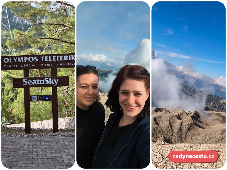 Výlet lanovkou Olympos Teleferik na horu Tahtalı