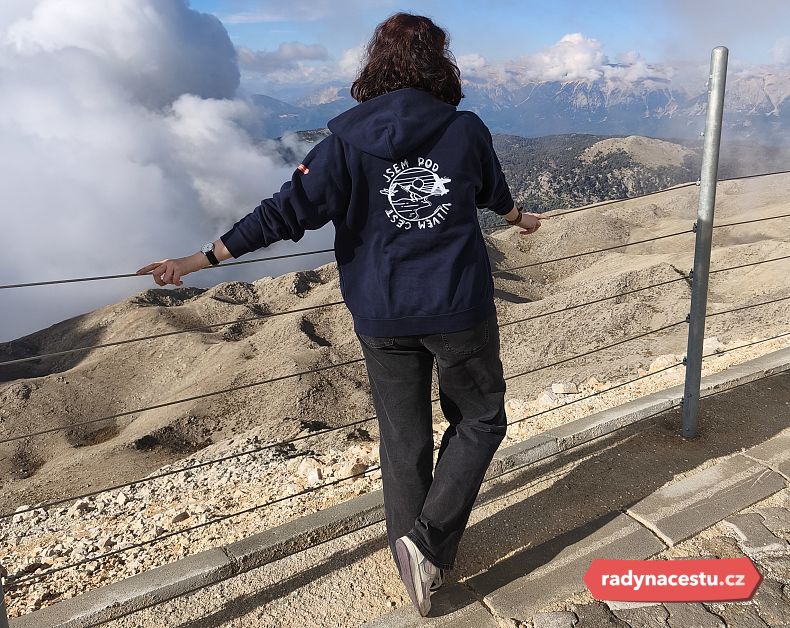 Vyhlídková plošina na hoře Tahtalı.