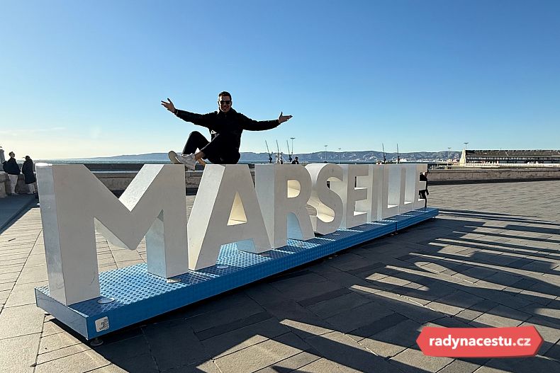 Peter si užíval Marseille naplno