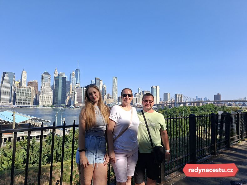 Pohled na Manhattan z Brooklynu