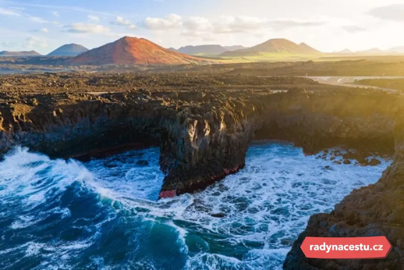 Playa Blanca na ostrově Lanzarote