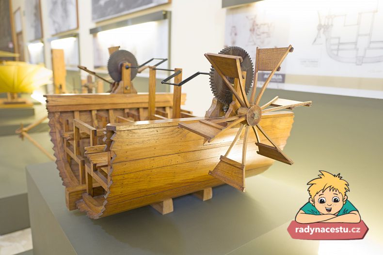 Muzea s Leonardovými vynálezy vás budou bavit 